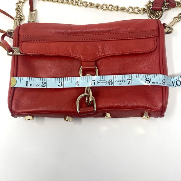 Rebecca Minkoff Mini Mac Leather Crossbody Bag - Picture 11 of 14